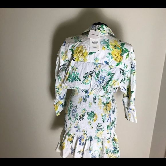 🆕 ZARA FLORAL LONG SLEEVE DRESS - Picture 3 of 4